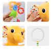 Infant Car Seat Hanging Toy With Plush Material And Interactive Sound For Newborns