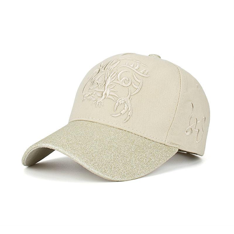 

Spring and summer new cotton Longtu neutral baseball cap cap cap sun hat outdoor sun hat бежевий