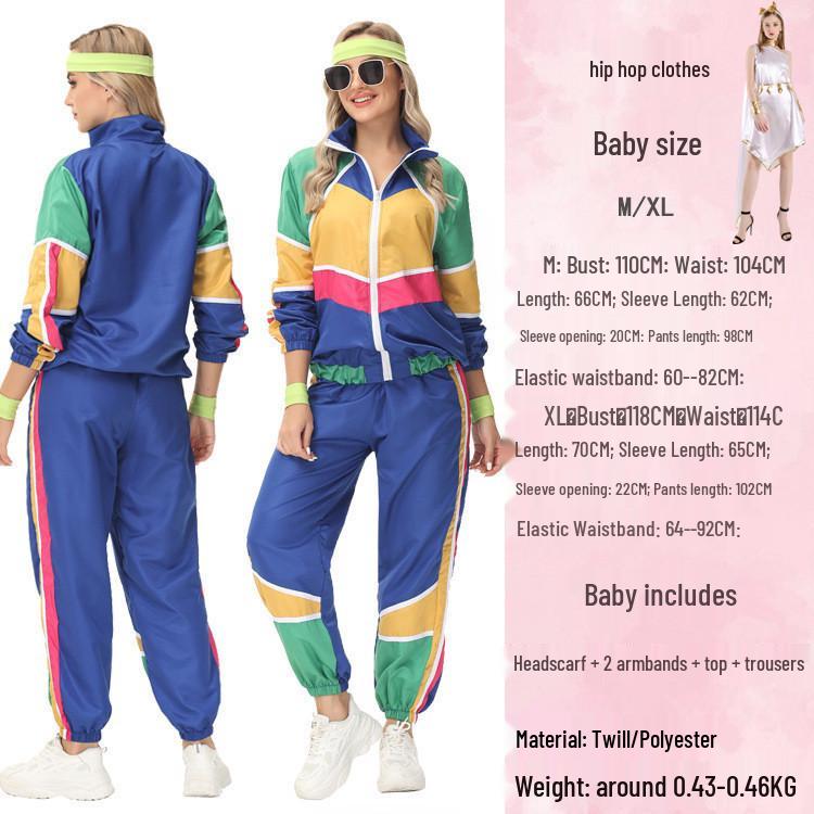 Halloween 70s Disco Hippie Costume