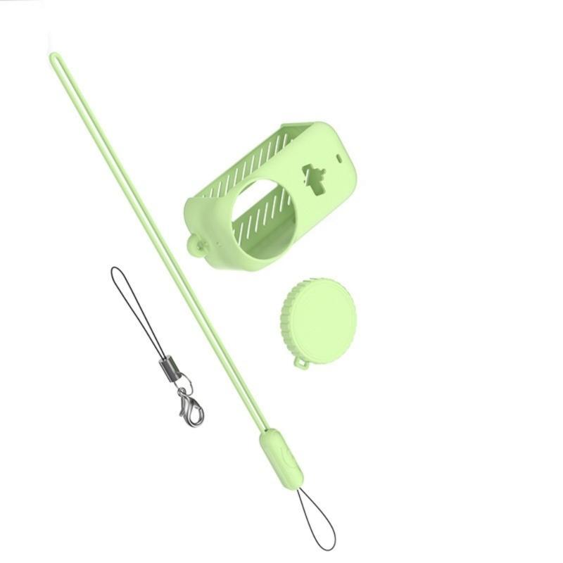 Silicone Protective Case for Cameras Cover Shock Absorption AntiScratch Design Lens Cover Detachable Lanyard