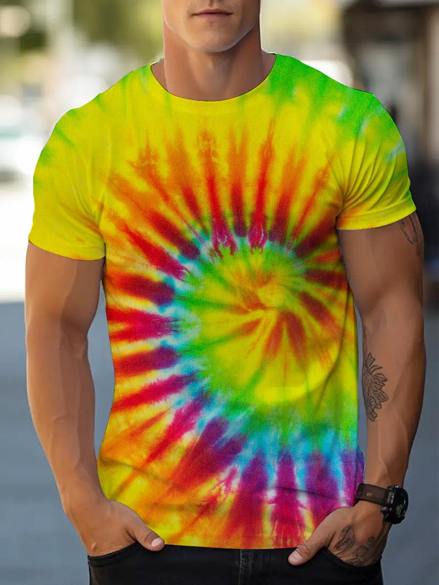 

Летний топ с круглым вырезом и 3D-печатью, модные повседневные футболки с короткими рукавами для мужчин XS