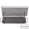 14-Slot Stainless Steel Chicken Leg Roasting Rack for Oven, Smoker, or Grill