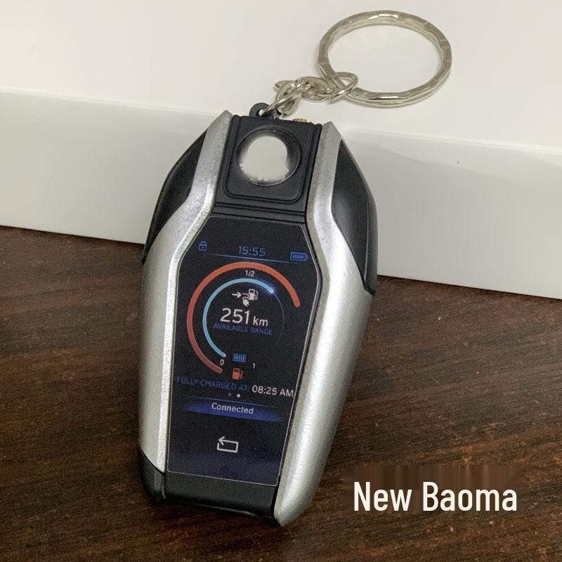 

Подвеска для ключей автомобиля - Персонализированная Креативная Надувная Металлическая Зажигалка-Зарядка Подарок