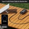 2/3/5M Multiple Lengths USB Type C to DC5521 Power Adapter Cable for Satellite Waterproof Portable Power Adapter Cable