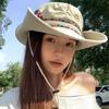 Wide Brim Fisherman Cap Sun Protection Sunshade Hat Fashion Cowboy Bucket Hat