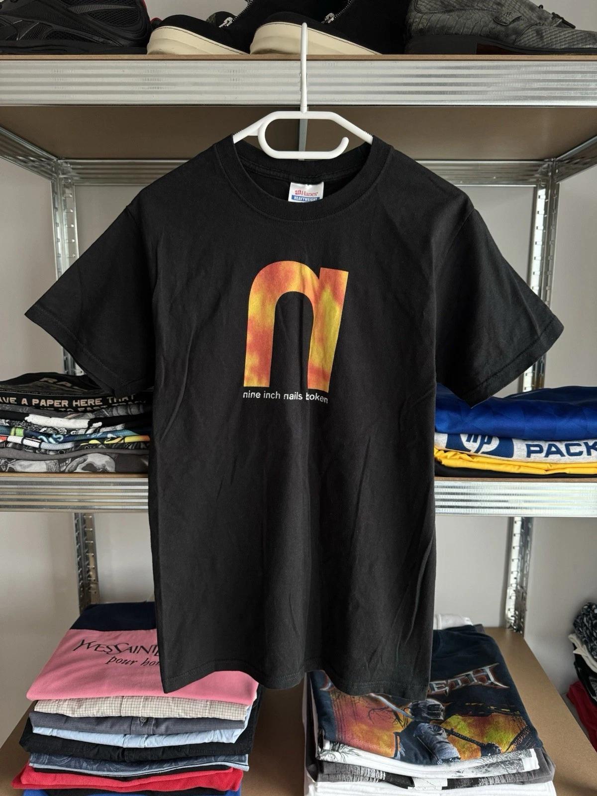 

Vintage Nine Inch Nails Broken Rock Band T-shirt NIN 90s Mens Size S M
