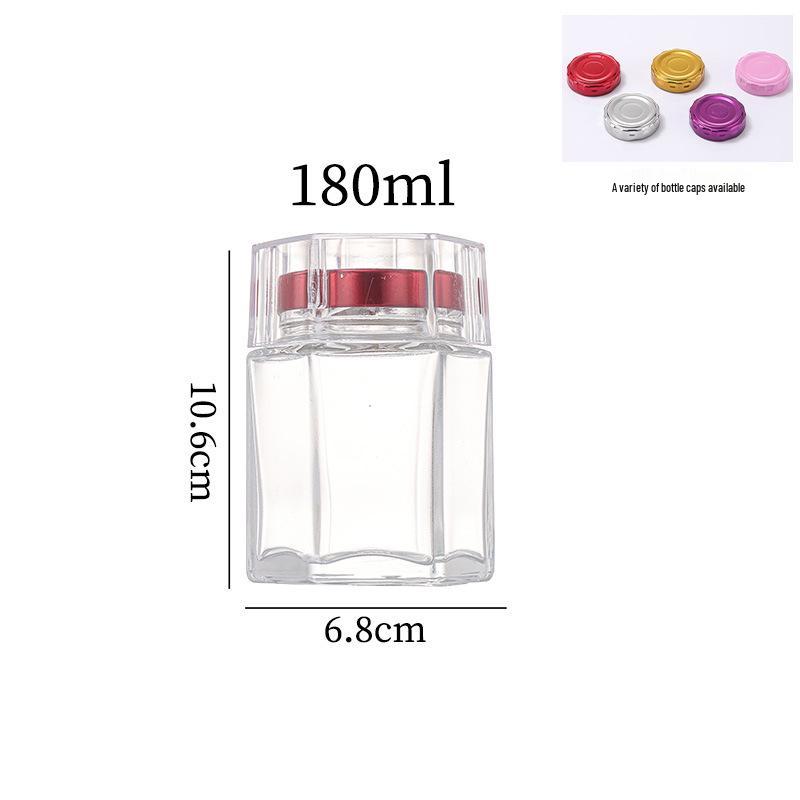 Food-Grade Glass Honey Dispenser Jar