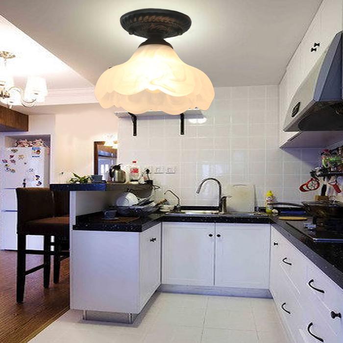 

European Kitchen & Corridor Ceiling Light - Wrought Iron for Balcony, Entrance, Aisle, Foyer, and Bathroom