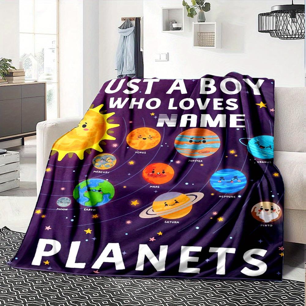 Home Blanket Planets Fashion Home Gift Used For Chair Office Sofa Bed Camping Soft And Warm Giving Friends And Relatives Birthday Gifts Graduation