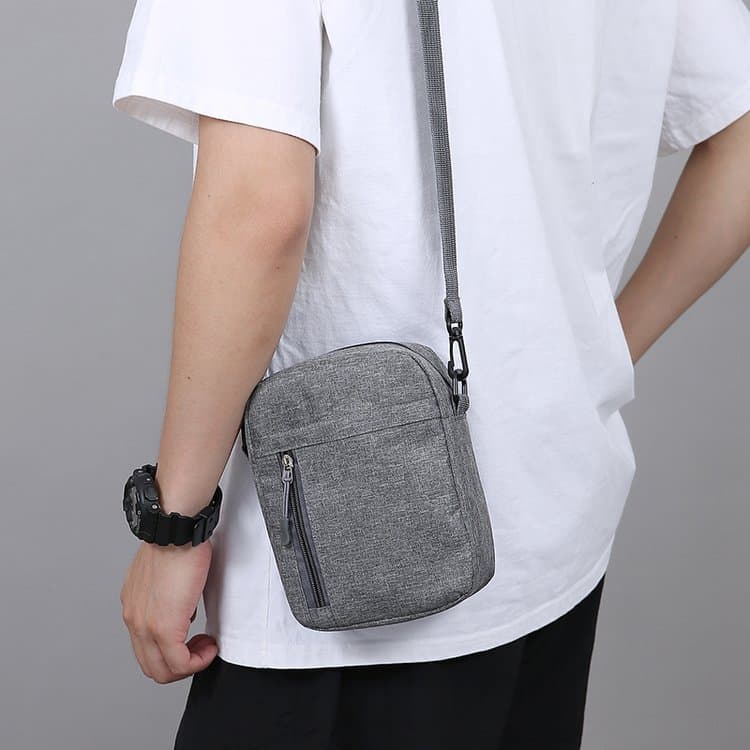 New Men's Lightweight Mobile Phone Bag Messenger Bag