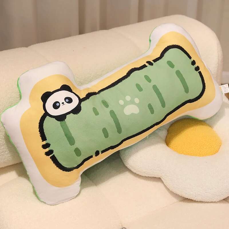 

50/60см Стиль манга Морковь Бамбуковые кости Рыба Плюшевая игрушка Милая Мультяшная Овощная подушка Куклы Мягкие игрушки для детей Подарок 50cm