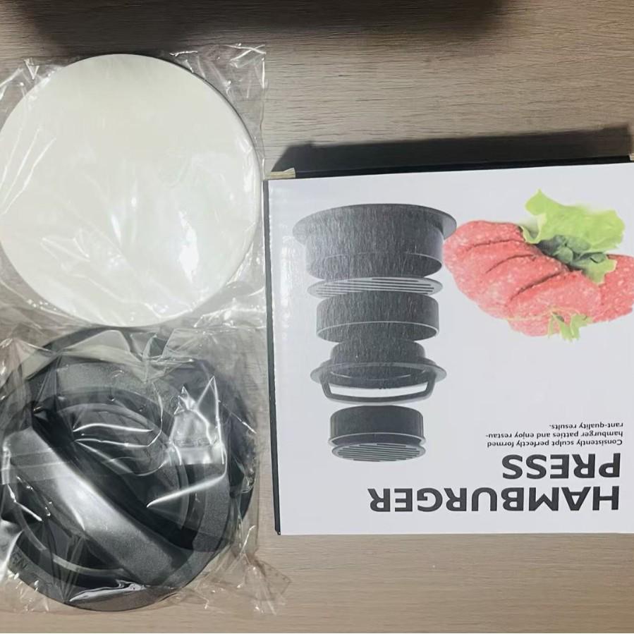 Cross-Border Plastic Hamburger Patty Press Mold - Multifunctional Kitchen Tool
