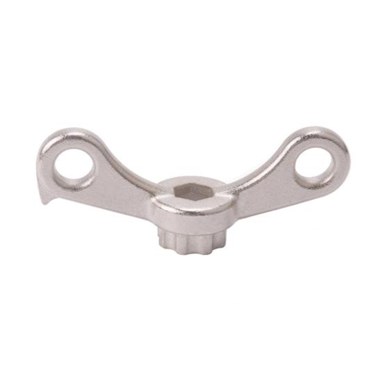 

Инструмент для регулировки крышки велосипеда износостойкий антиокислительный инструмент для ремонта велосипеда для шатунов Hollowtech II использовать инструмент для регулировки крышки для велосипеда серебряный