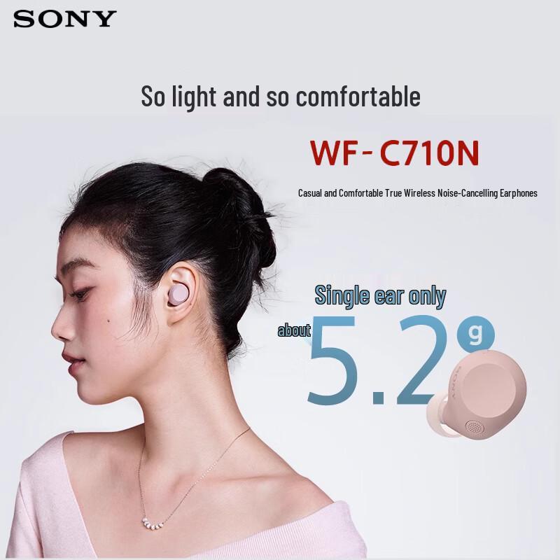 

Sony WF-C710N True Wireless Noise-Cancelling Earbuds