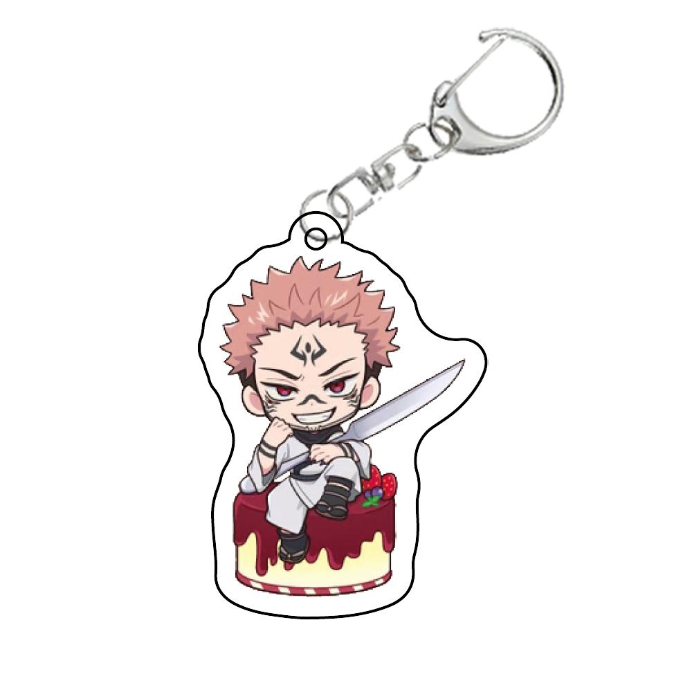 Jujutsu Kaisen Acrylic Keychain Self Created Peripheral Fushiguro Megumi Nanami Kento Kugisaki Nobara Gojo Satoru Anime Charm