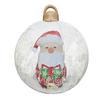 23.6in Inflatable Christmas Balls with LED Giant Light Up Decorated Ball PVC Foldable Clear Remote