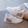 Cartoon Capybara Fashion Kids Shoes for Boys Girls Unisex Children Casual Sneakers White with Prints Easy To Wear Non-slip New