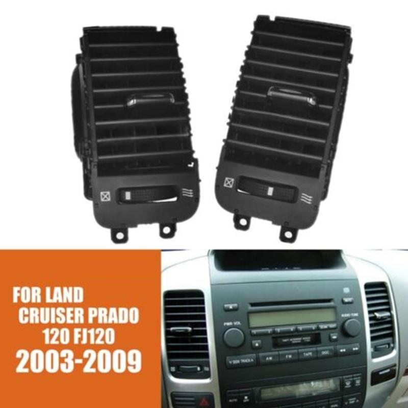Panel de salida de aire del lado izquierdo derecho, ventilación de aire del tablero para 120 FJ120 2003-2009, reemplazo 55474-60040 55475-60040