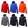 Men's Spring & Autumn Sports Jacket and Pants Set for Football, Training, Fitness, and Running.
