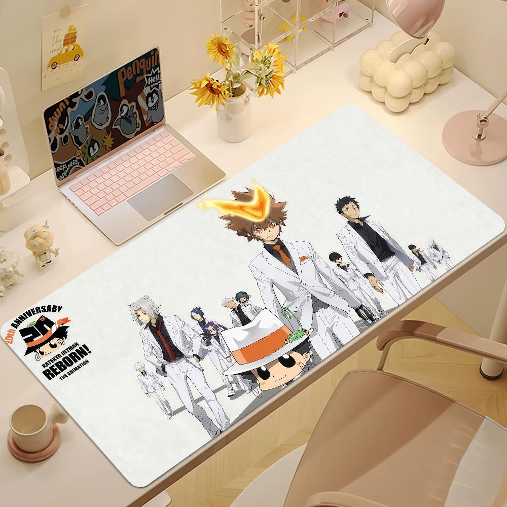 Katekyo Hitman Reborn Mouse Pad Large NonSlip Lockedge Desktop Computer Desk Mat Keyboard Writing Mousepad Office Gamer Student