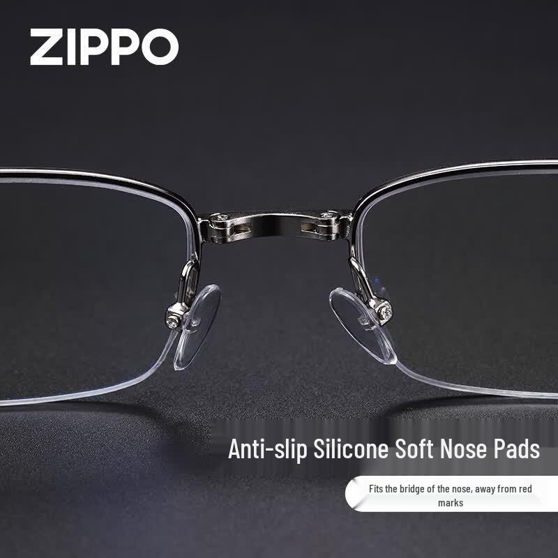 ZIPPO Unisex Anti-Blue Light Folding Reading Glasses