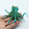 Silicone Simulation  Fluorescent  Octopus Fishbowl Decoration Adjustable Suction Cups Artifical Marine Animal Aquarium Ornament