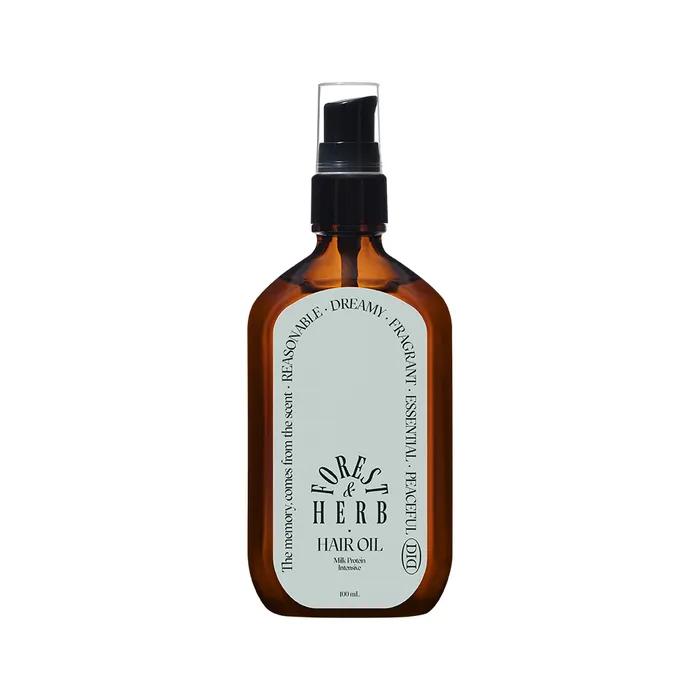 [Damaged Hair Argan Care] Milk Protein Intensive Perfume Hair Oil Forest Herb