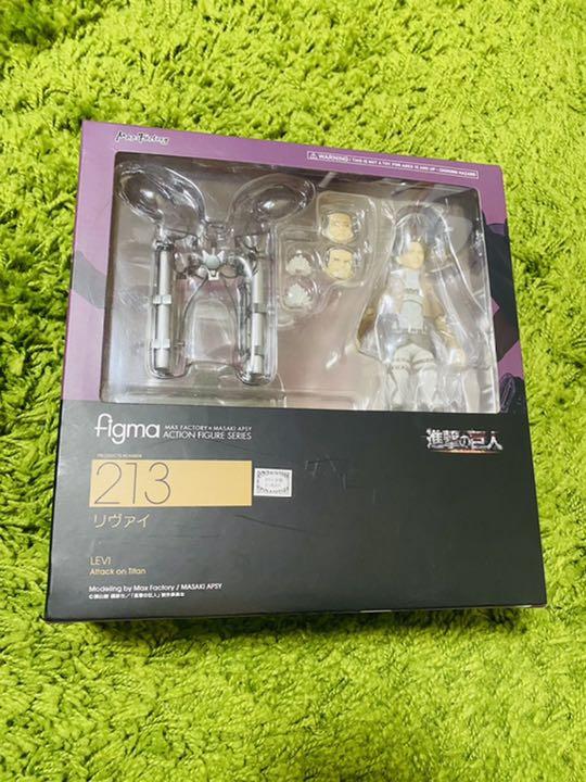 

[USED] figma Attack on Titan Levi