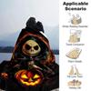 Nightmare Before Christmas Jack Flannel Blanket Super Soft Warm Cozy Blanket For Sofa Bed Office Travel Allseason Home Decor Gift