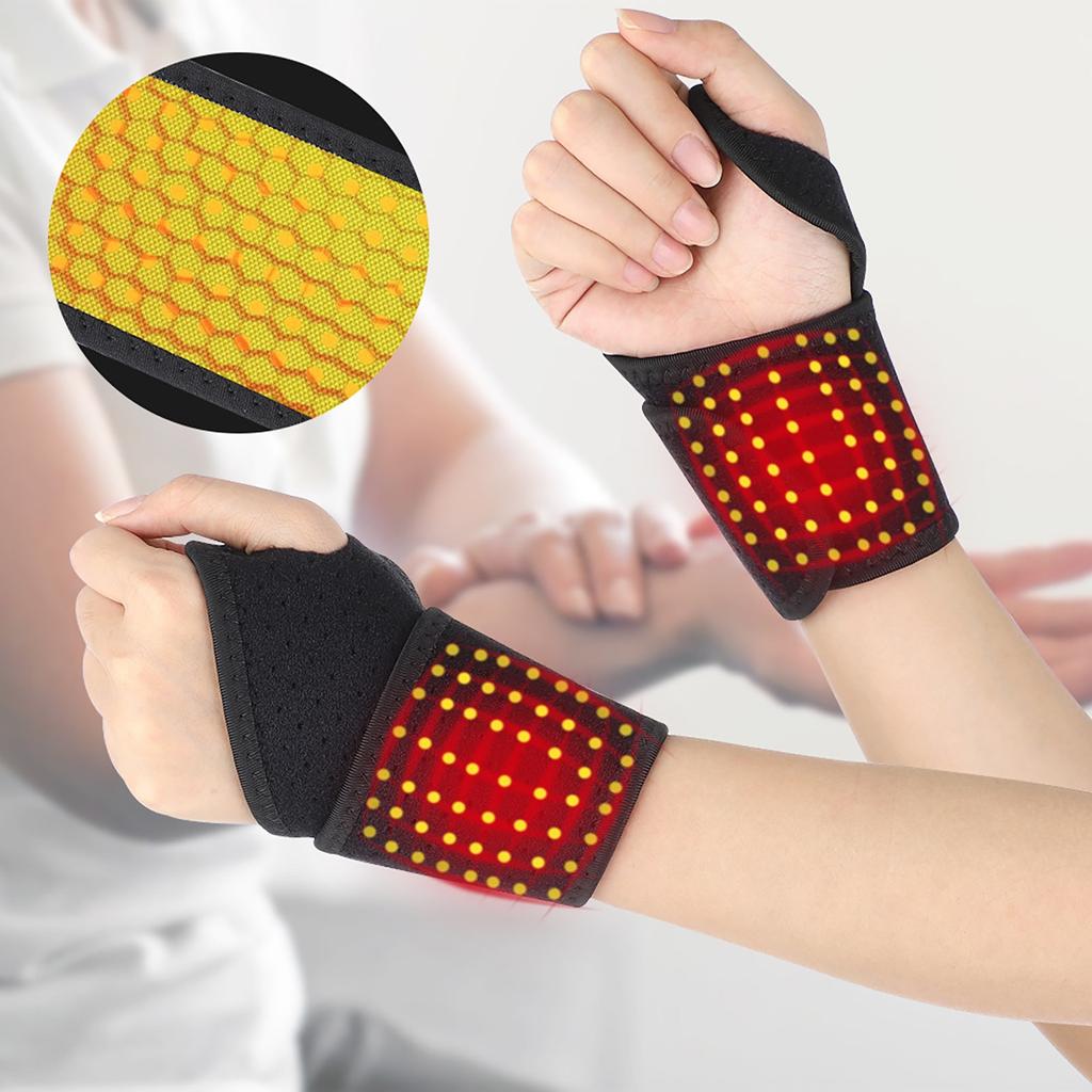 Wrist Support Self-heating Wrist Brace Pain Relief Hand Band Sports Wristband
