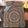 3D Mandala Bedding Sets Indian Duvet Cover Set Comforter Covers Soft Fabric Twin Full  King Queen Size