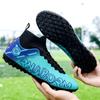Herren-/Damen-Fußballschuhe Gummi Weiche Sohle Kurze Stollen Kunstrasen Jugendliche Kinder Fußballschuhe