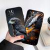 MY15 Hawk Eagle Soft Shell Handyhülle für Xiaomi Poco C40 C50 C51 C55 C65 C71 C75 F3 F5 F6 F7 M2 M3 Pro Ultra