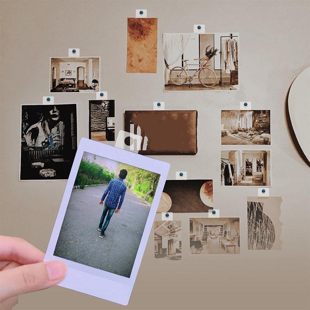 100PCS PET Plastic Adhesive Hang Tabs Transparent Retail Packaging Hook Shelving Pegboard