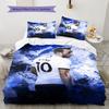 Set Copripiumino Trapuntato Icona Harry Kane Federe Decorazione Casa Regalo di Compleanno (1 * copripiumino + 2 * federa, senza nucleo)