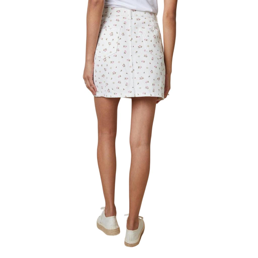 Threadbare Womens/Ladies Seoul Floral Denim Mini Skirt