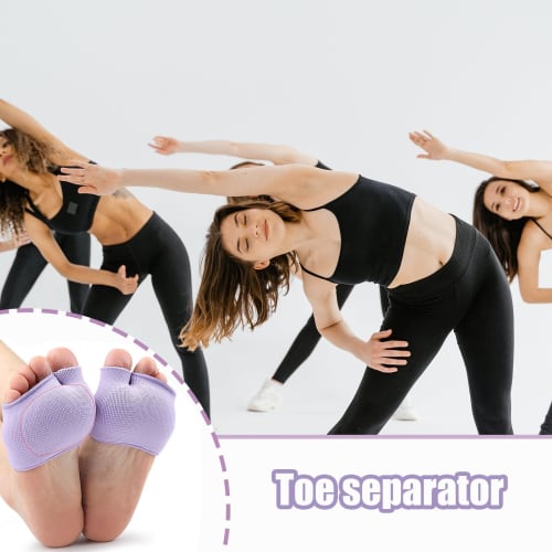 Gevrkjenp Foot Cushions for High Heels, Toe Protectors for Women, Soft Foot Cushions for Metatarsal Foot Pads, Toe Blisters Protection - Toe Protector