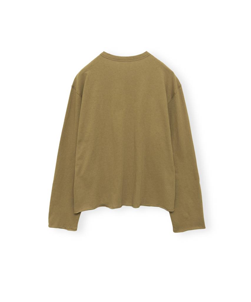 Beulaunyadeu Cut-Off Long Sleeve, Khaki