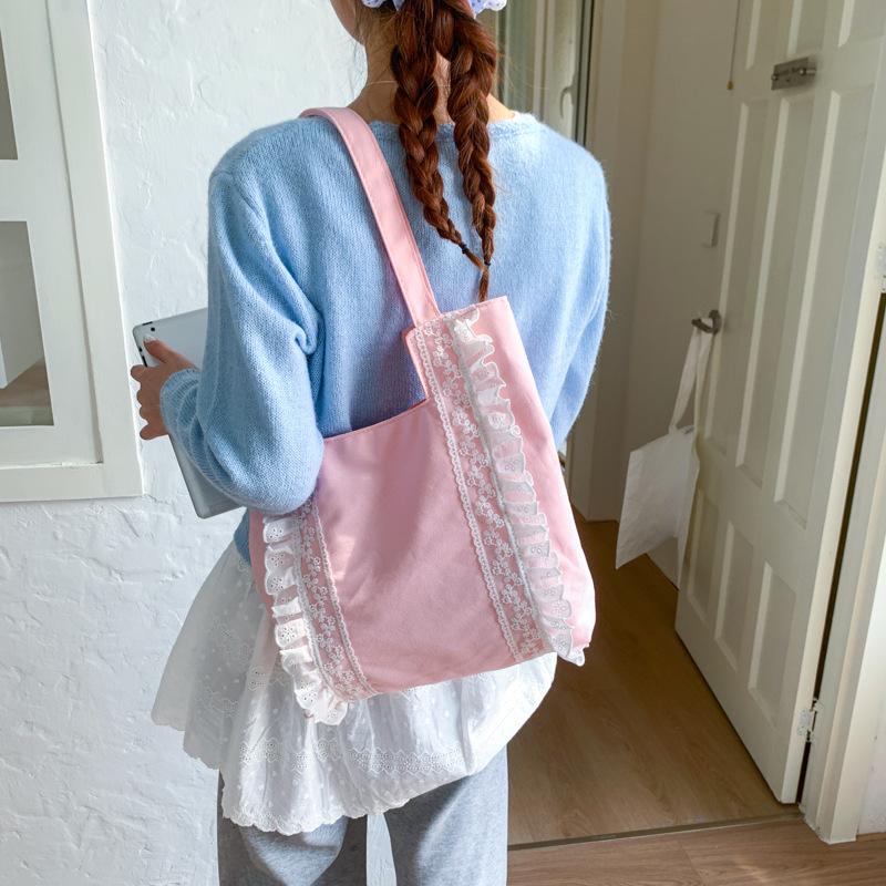 Korean Version of the New Work Commuter Bag Women's 2025 Summer New Simple and Fashionable Shoulder Bag Large-capacity Tote Bag