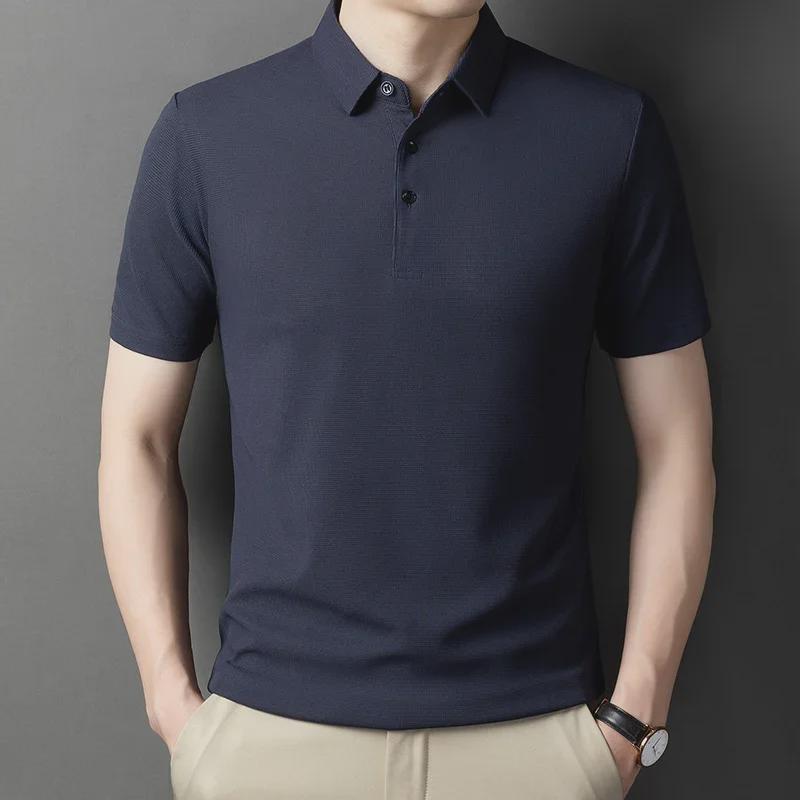 Men's Premium Summer Waffle Knit Polo Shirt