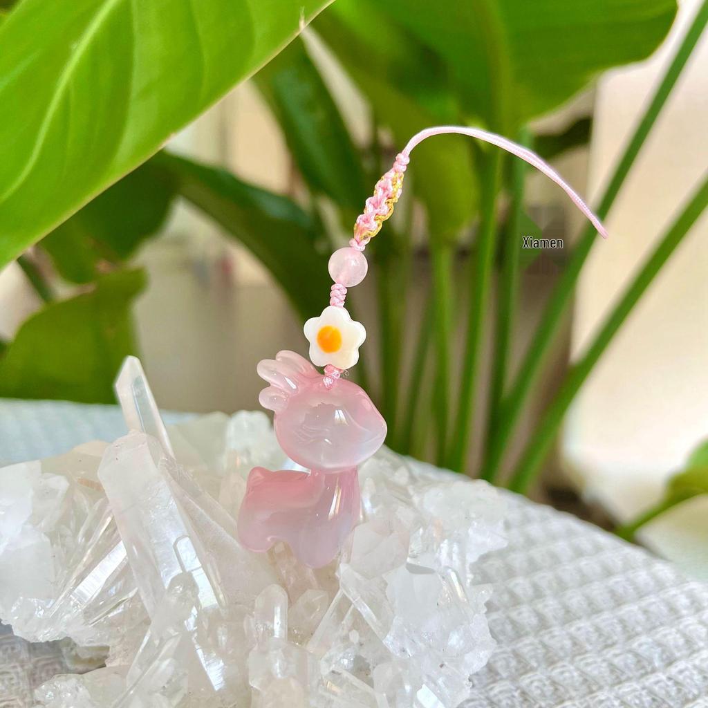 Original Unisex Cute Car Keychain & Mobile Phone Pendant - Smooth Sailing Design