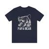 2025 Bigsize Retro Style Papa Bear Tshirt for Men Gift for Dad Graphic Tee Gift for Men Shirt Animal T-shirt Gifts Tees Top Kids