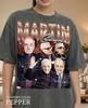 Martin Scorsese 90s Vintage Retro Bootleg Tričko, Legenda Režie Grafické Tričko, Ikonická Postava Klasické Kino Fanouškovské Oblečení