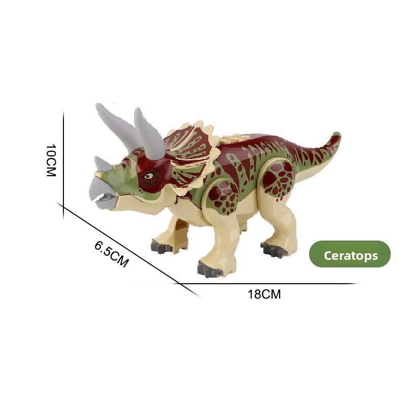 Giocattolo Puzzle Blocchi da Costruzione Dinosauro in Plastica ABS per Bambini e Adulti