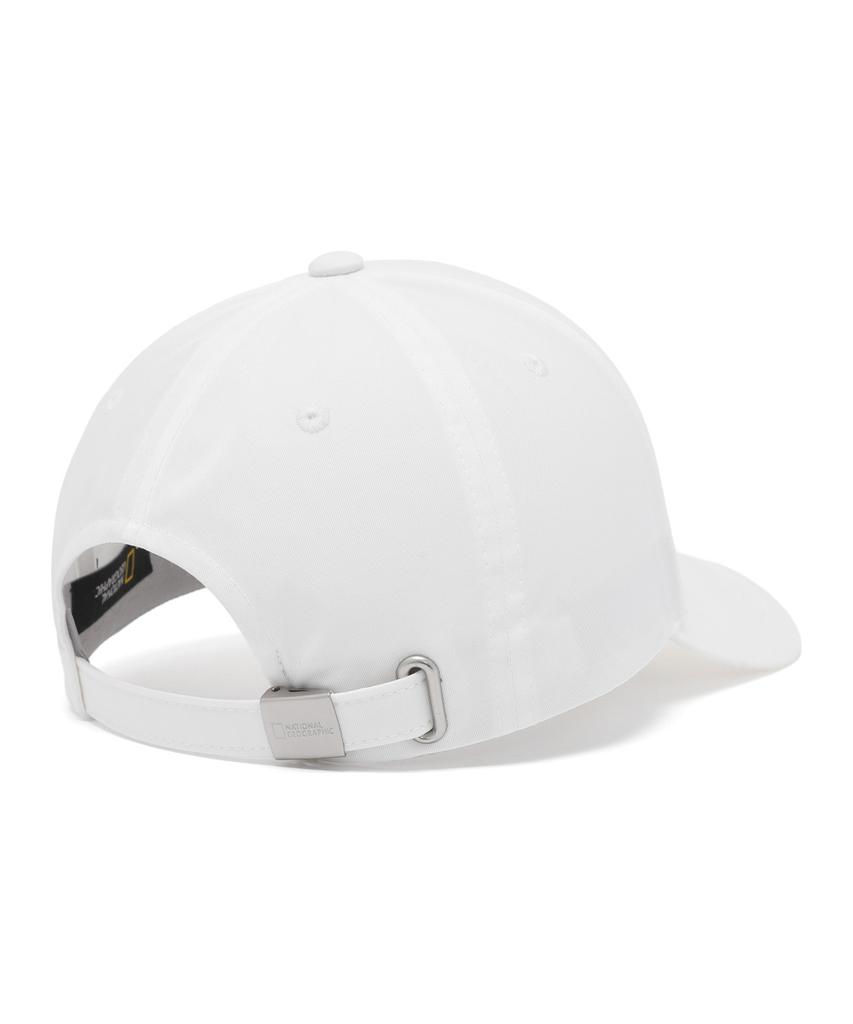 NATIONALGEOGRAPHIC N265Aha530 Urban Metal Logo Cap White