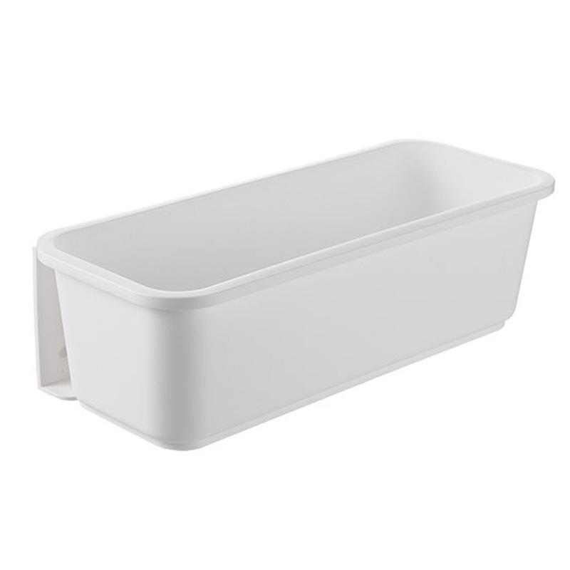 Wall Hanging Storage Box Refrigerator Kitchen Cabinet Door Shelf Basket Cling Tissue Organizer At Affordable S Free Real Reviews With Photos Joom Wall Hanging Storage Box, White Storage Containers For Kitchen Cabinets