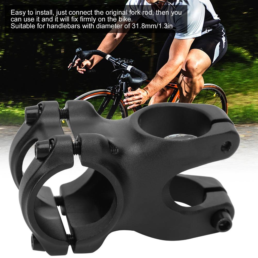 Aluminum Alloy Bike Handlebar Stem Lightweight Handlebar Stem  Cycling Accessory