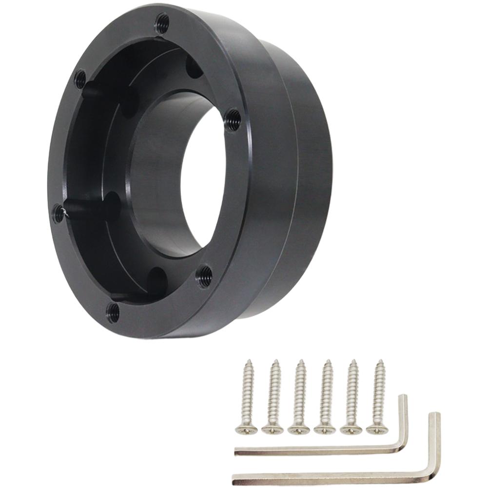 6-Loch-Montage 70mm Rennadapter Sim-Racing-Nabe Aluminiumkonstruktion