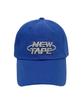 Nyuteib Oversized Metal Wave Big Head Fit Ball Cap - Blue