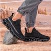 Fashion Luxury Black Men's Sneakers Summer Lightweight Men Shoes Mesh Breathable Shoes for Men Outdoor Platform Sports Running Shoes